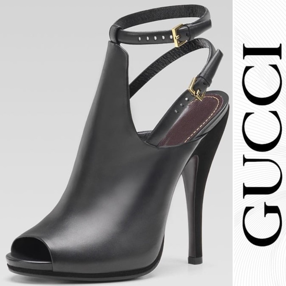 Gucci Black Ankle Boots